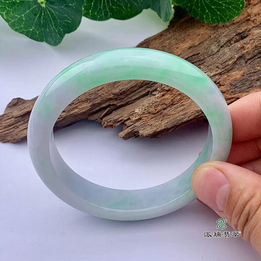 派瑞翡翠 翡翠挂件 糯种 飘花 商品图2