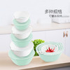 日本进口Fudogiken塑料沥水篮厨房洗菜篮6件套 商品缩略图1