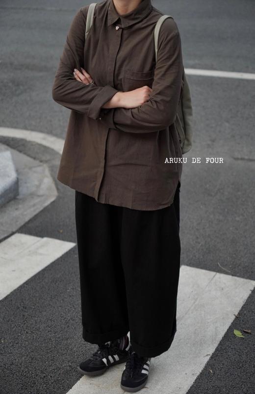 elsa esturgie 毛边下摆的长袖衬衫 商品图10