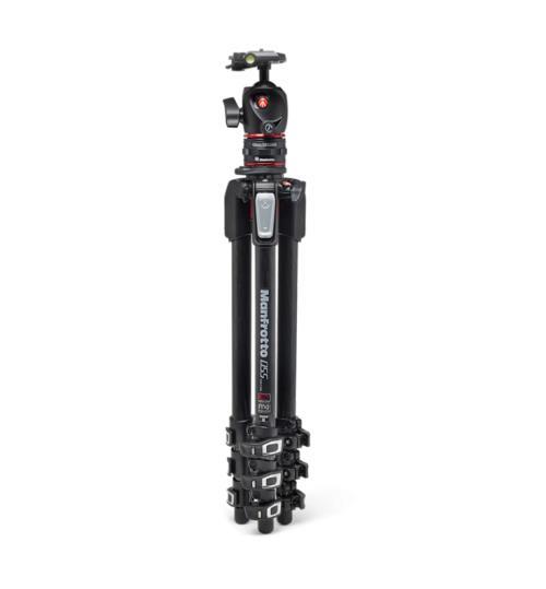曼富图MK055CXPRO4BHQR  055系列碳纤维四节球型云台灵动快装套 商品图2