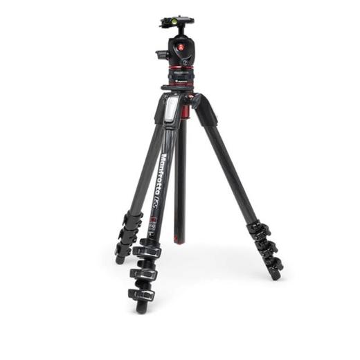 曼富图MK055CXPRO4BHQR  055系列碳纤维四节球型云台灵动快装套 商品图0