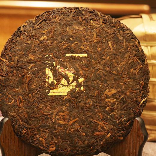 汉合财富人生<岁月成金>普洱茶经典熟茶 2018年原料 商品图3