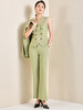 IWY/绿色高端西装套装女秋季长袖薄款西服秋装时尚减龄洋气OL工作服ACPM196 商品缩略图2