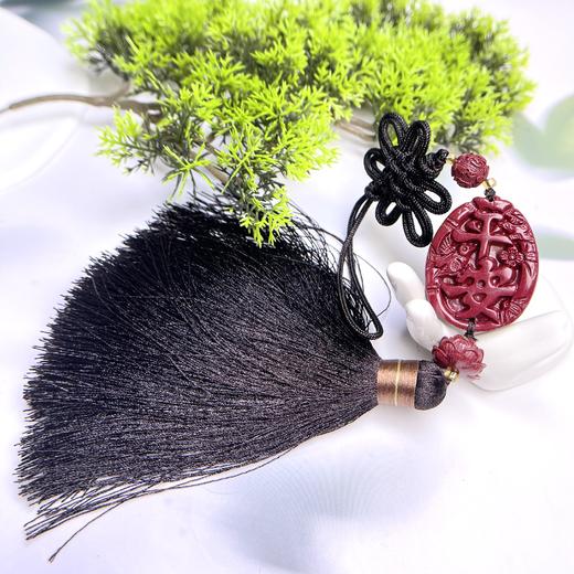 40453/朱砂平安车挂 商品图0