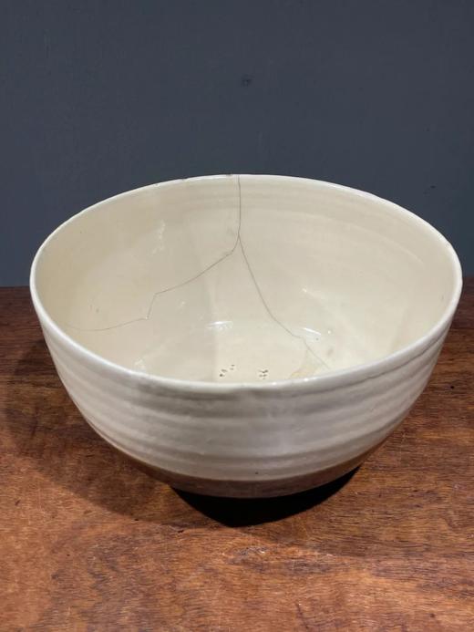 磁州窑白褐双色佛钵式大碗，顺丰包邮 商品图13