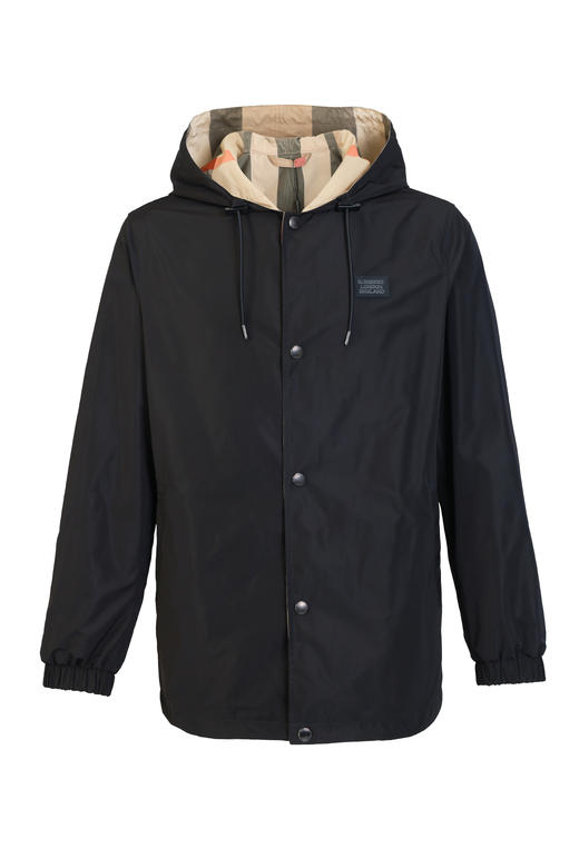 【预定款】Burberry 博柏利 男士防风防雨 双面格纹连帽夹克外套 偏大一码到一码半 80434031 商品图3