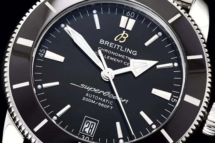 GF厂百年灵超级海洋文化系列黑圈黑盘腕表能入手吗 第3张