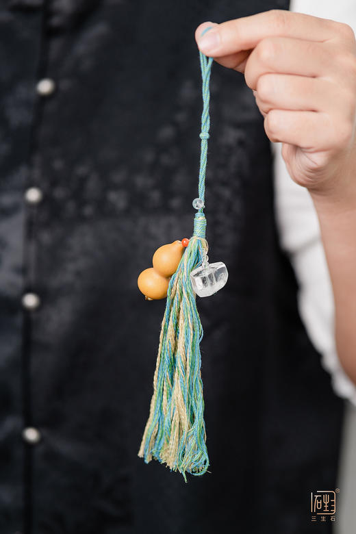藏风手工编织挂饰+编织手绳套装 商品图5