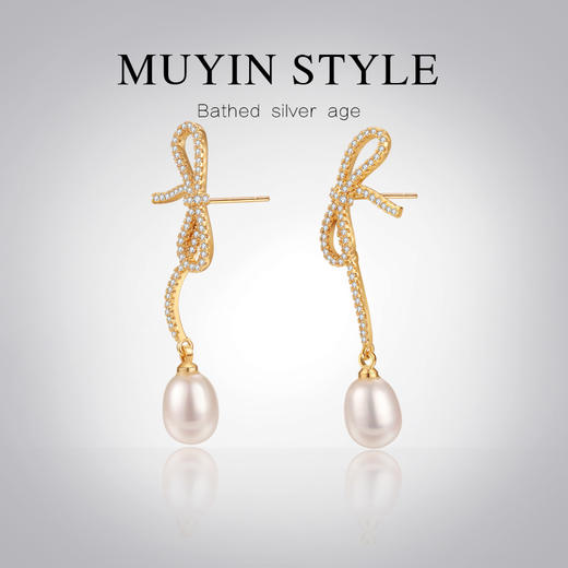 【沐银时代】珍珠耳环 商品图10