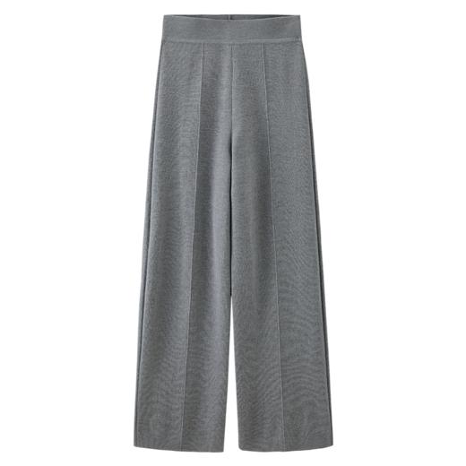 超细48支精纺羊毛直筒修身毛织裤FB466823O 商品图8