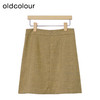 oldcolour小香风半身裙秋季新款气质A字显瘦小短裙女GO31061876 商品缩略图1