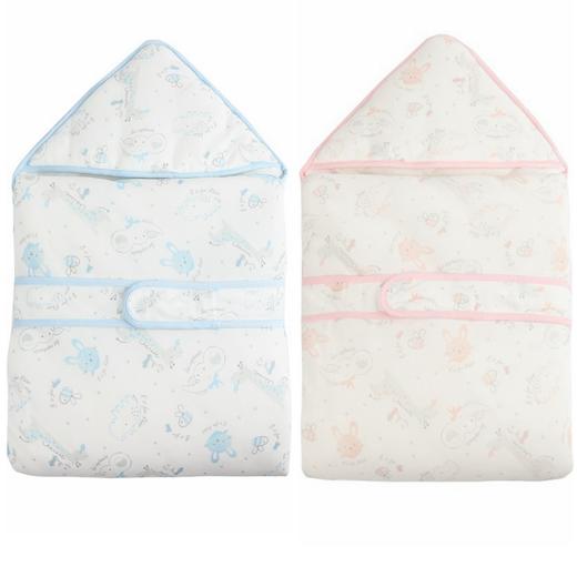 丽婴房-寝具类（秋）G3包巾1_浅粉 商品图0