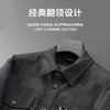 【新款DDP】大依优型大码男装翻领针织夹克男加肥加大休闲潮款上衣外套男士胖子 商品缩略图3