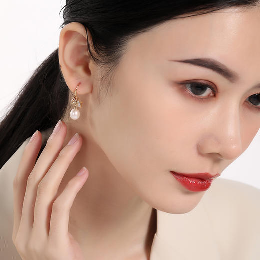 【沐银时代】珍珠耳环 商品图0