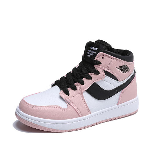 【奢华双标签，彰显个性魅惑】高帮设计，凸显俏皮风姿，PU皮面透气舒适，轻盈恣意，舒适休闲，时尚气息十足！ 商品图4