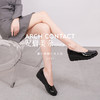 ARCHCONTACT安启美奈亮面坡跟百搭单鞋45601 商品缩略图1