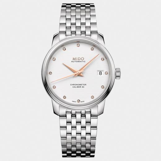 美度 MIDO 贝伦赛丽系列硅游丝长动能天文台认证女士腕表 M027.208.11.036.00 商品图0