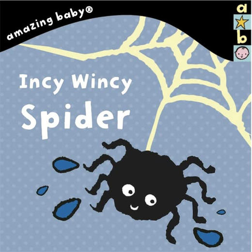 神奇的小蜘蛛 儿童绘本故事纸板书 Emma Dodd 英文原版 Incy Wincy Spider: Amazing Baby 0-5岁 商品图0