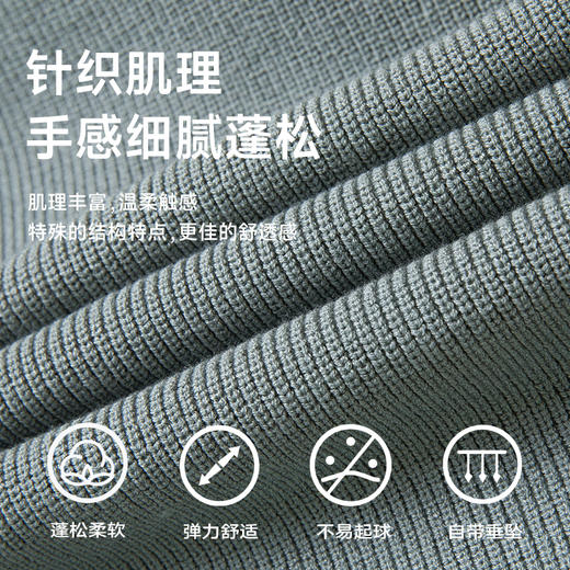 【一口价】【新款DSK】大依优型大码潮款毛衫毛衣多色宽松休闲大依优型长袖加肥加大男装上衣男士打底衫 商品图1