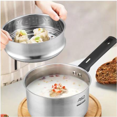 爱仕达蒸锅304不锈钢加厚多层汤锅小型多功能炖锅燃气电磁炉通用 16cm NS16Z3J 商品图8