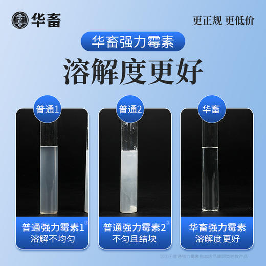 50%兽药盐酸多西环素兽用可溶性粉强力霉素正品阿莫西林氟苯尼考 商品图2