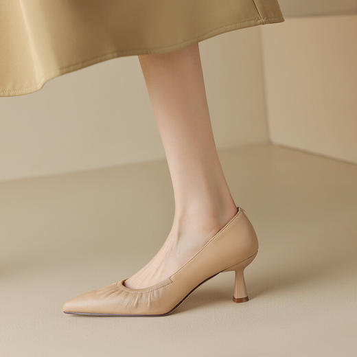 气质性感尖头高跟鞋，职业单鞋HB-9039 商品图2