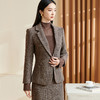 剩S/M 米思阳2026春季新款通勤商务风西装毛呢合身一粒扣羊毛外套女2930 商品缩略图1