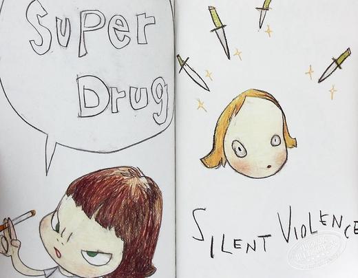 【中商原版】用小刀划开 新装版 进口艺术 Slash with a Knife 新装版 奈良美智 リトルモア 日文原版 商品图6