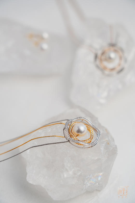 18K金同心缘珍珠多用款项链 商品图1