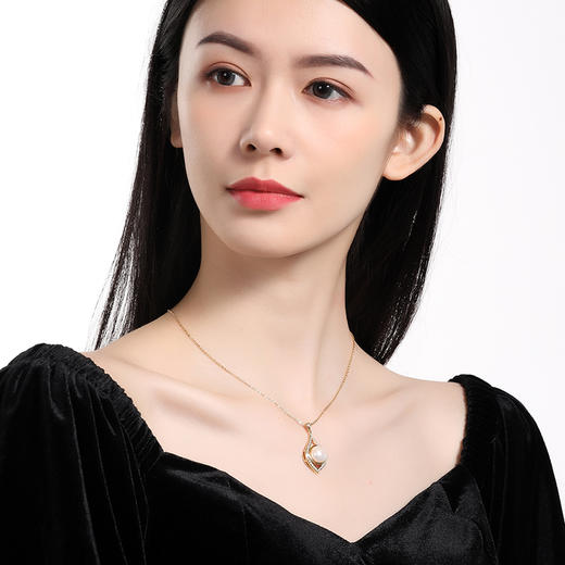 【沐银时代】时尚珍珠项链 商品图2