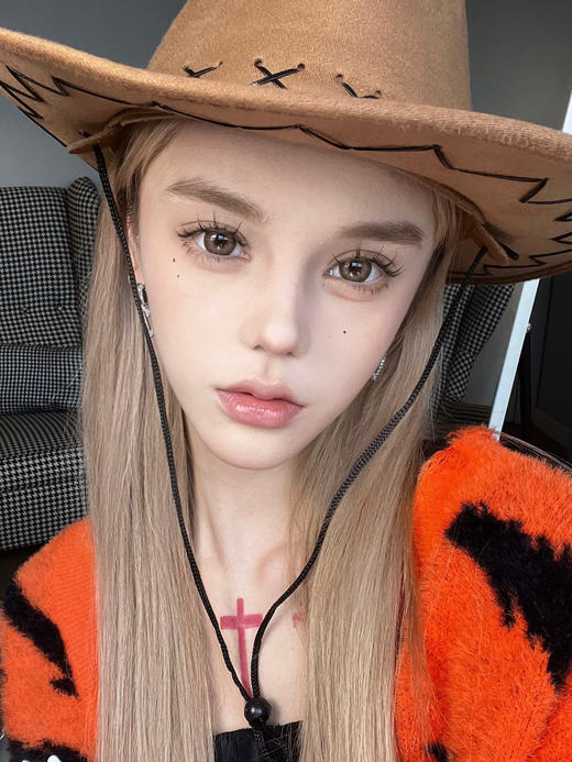 【平价年抛】浅栗驼 springcon 大直径14.5 着色13.9 （同品牌多副更划算 选款色板在详情页）混血美瞳 商品图8