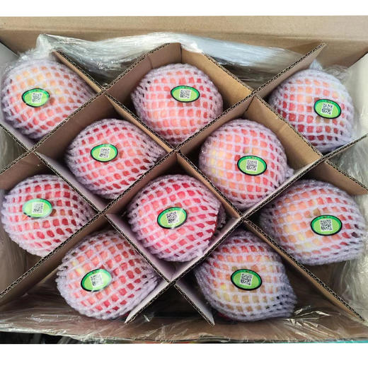 【顶端优选】陕西顶端果业洛川红富士苹果礼盒10枚80mm 中大果新鲜水果手提礼盒  商品图7