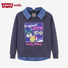 Levi's 冬 大童小童 套头无帽卫衣 LVB-FW-J711