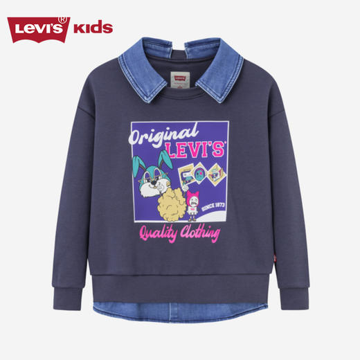 Levi's 冬 大童小童 套头无帽卫衣 LVB-FW-J711 商品图0