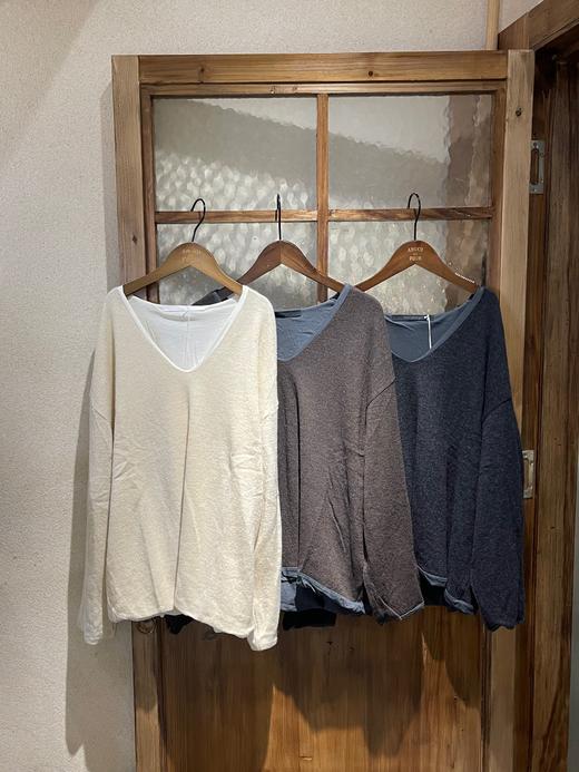 elsa esturgie3色V领上衣 商品图14