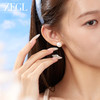 ZEGL天然淡水珍珠耳环女2023年新款耳钉高级感复古12mm14mm大耳饰 商品缩略图4