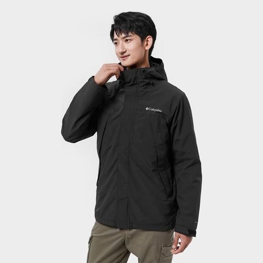 哥伦比亚男式夹棉内胆三合一外套WE8186 商品图1