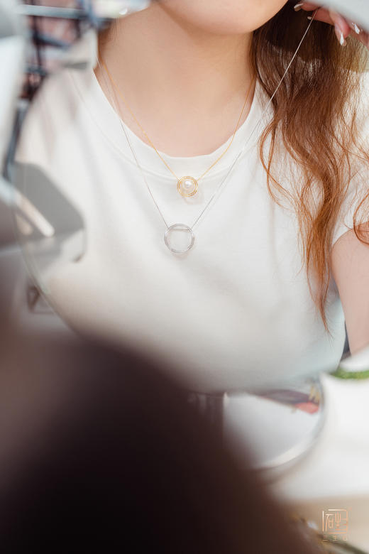 18K金同心缘珍珠多用款项链 商品图6