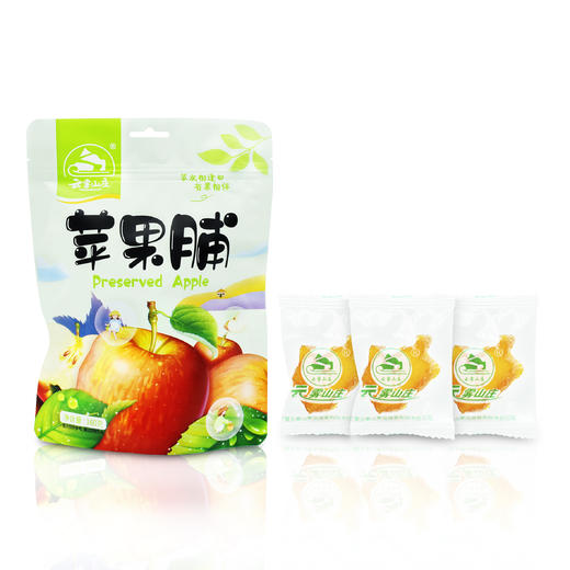 云雾山庄 苹果脯 160g*5袋 商品图0