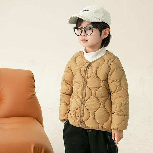 【糖果色集合，可盐可甜多选择！】新款儿童羽绒服双面穿轻薄羽绒外套宝宝保暖内胆冬季内穿校服-QQ 商品图4
