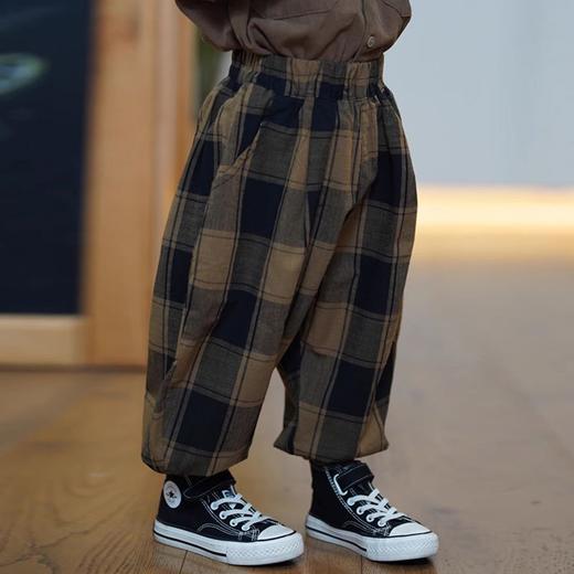 裁缝学苑TX22 儿童格子裤纸样裤子童装灯笼裤束脚长裤打版裁剪板 商品图2