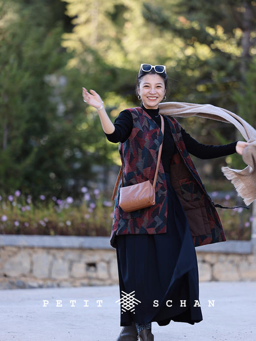 PETIT SCHAN小闪 CLO#365 one hundred years of solitude 百年孤寂 经典精纺羊毛法式百褶半裙 商品图5