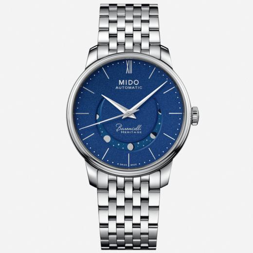美度 MIDO 贝伦赛丽典藏系列微笑款月相腕表 M027.407.11.040.00 商品图0