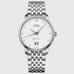 美度 MIDO 贝伦赛丽系列纪念日大日历全自动机械腕表 M027.426.11.018.00