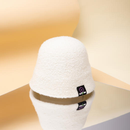 帽仕汇-KEYONE 羊毛卷小花水桶帽 商品图7