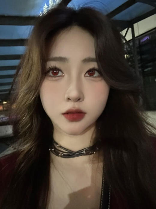 summerbaby 月抛美瞳 西红柿（樱桃栗子月抛款） 直径14.5mm着色13.7mm 商品图3