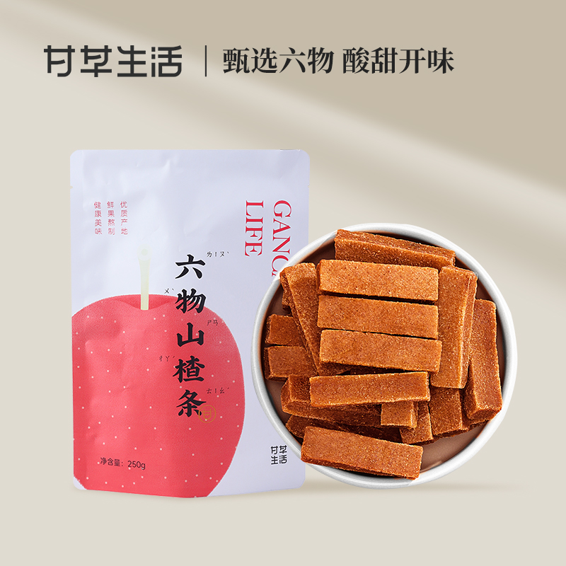 六物山楂条250g