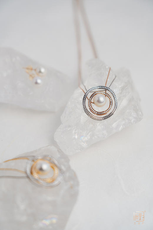 18K金同心缘珍珠多用款项链 商品图0