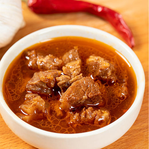 【NFC原汤米粉】 黄牛棒骨汤底，8小时老火慢熬，大块牛肉粒，有滋有味有嚼头，不用煮，只用沸水泡一泡 商品图2