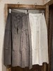elsa esturgie 自然毛边裙摆宽腰带半身裙 商品缩略图14